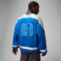Nike Jordan Brooklyn мужские Collegiate Hockey Jersey синий
