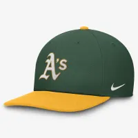 Oakland Athletics Everцвет зеленый Pro мужские Nike Dri-FIT MLB Adjustable Hat цвет зеленый