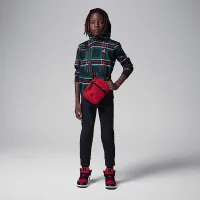Nike Jordan Brooklyn Essentials Little дитячі 2-Piece Holiday Pullover Толстовка з капюшоном комплект колір чорний