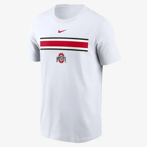 Ohio State Buckeyes Campus Pattern мужские Nike College футболка цвет белый