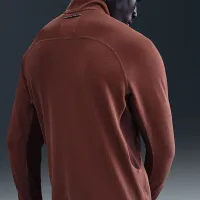 Nike Trail чоловічі Dri-FIT 1/2-Zip Mid Layer Top колір коричневий