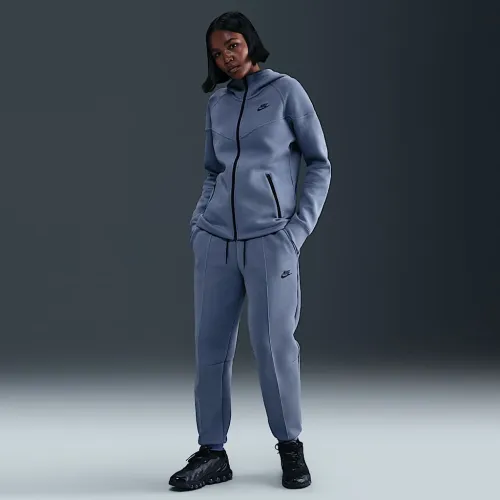 Nike Sportswear Tech Fleece жіноча Mid-Rise Joggers блакитний