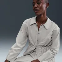 Nike 24.7 PerfectStretch женская Dri-FIT оверсайз Trench Coat цвет коричневый