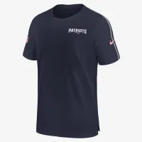 New England Patriots Sideline Coach чоловічі Nike Dri-FIT NFL Top блакитний