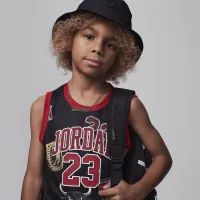 Nike Jordan 23 Little дитячі 2-Piece Jersey комплект колір чорний
