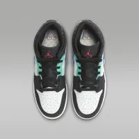 Nike Air Jordan 1 Mid SE Big детские Кроссовки цвет черный