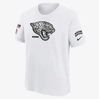 Jacksonville Jaguars Salute to Service Primary Edge Legend Big детские Nike Dri-FIT NFL футболка цвет белый