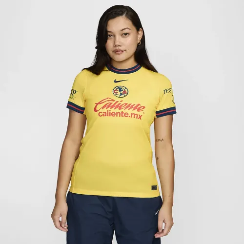 Club Америка 2024/25 Stadium Home женская Nike Dri-FIT Soccer Replica Jersey Yellow