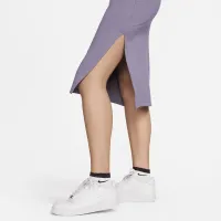 Nike Sportswear Essential жіноча Tight Midi Костюм колір фіолетовий