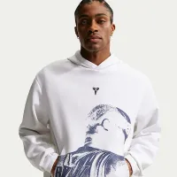 Nike Kobe чоловічі Dri-FIT Fleece Pullover баскетбольні Толстовка з капюшоном колір білий