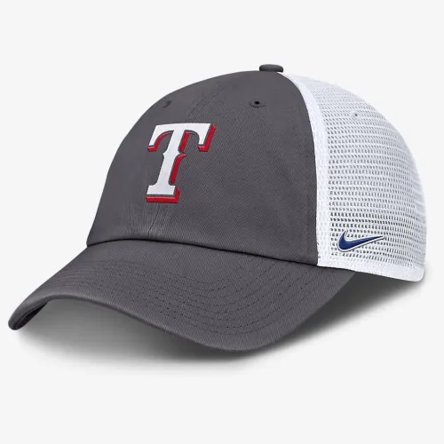 Texas Rangers Club мужские Nike MLB Trucker Adjustable Hat цвет серый