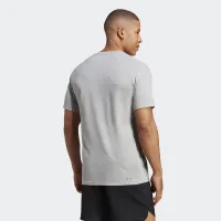Футболка adidas Train Essentials Feelready Logo тренировочные IB8276 - Серая
