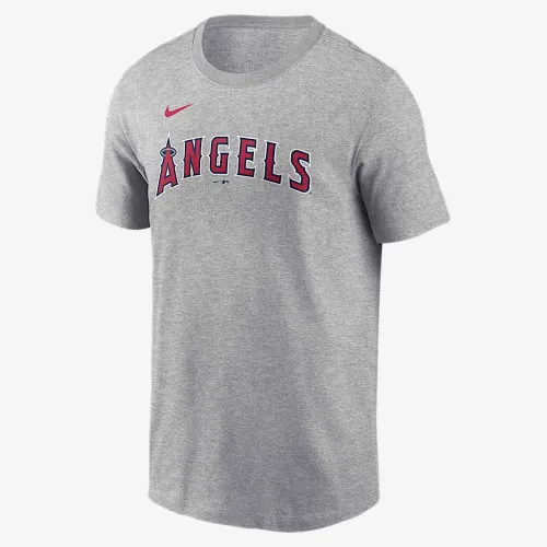 Mike Trout Los Angeles Angels Fuse Men’s Nike MLB футболка колір сірий