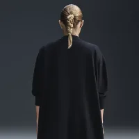 Nike Sportswear Phoenix Fleece женская оверсайз Long Cardigan цвет черный