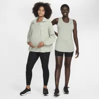 Nike (M) One жіноча Dri-FIT Slim-Fit Tank Top (Maternity) колір зелений