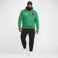 Nike Club Fleece мужские French Terry Pullover Толстовка с капюшоном цвет зеленый