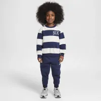 Nike Sportswear Club Little дитячі 2-Piece Rugby Stripe Crew комплект блакитний