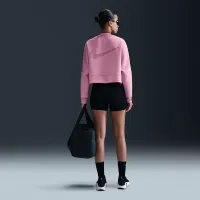 Nike Prima женская Dri-FIT оверсайз Crew-Neck Cropped Top Pink