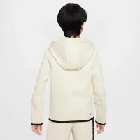 Nike Sportswear Tech Fleece Big детские Full-Zip Толстовка с капюшоном цвет коричневый