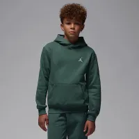 Nike Jordan Brooklyn Fleece Big детские Pullover Толстовка с капюшоном цвет зеленый