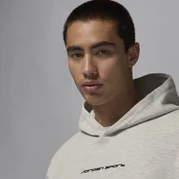 Nike Jordan Sport Hoop Fleece чоловічі Dri-FIT Pullover Толстовка з капюшоном колір сірий