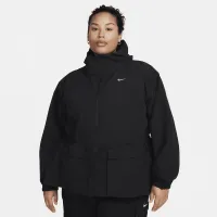 Nike Sportswear Everything Wovens жіноча оверсайз Hooded Куртка (великі розміри) колір чорний