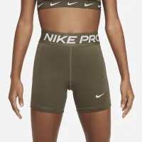 Nike Pro Leak Protection: Period Girls' Dri-FIT шорты цвет зеленый