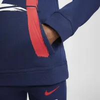 Paris Saint-Germain Club Big дитячі (для хлопчиків) Nike Soccer Pullover Толстовка з капюшоном блакитний