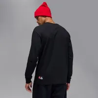 Nike Jordan Flight Club чоловічі Long-Sleeve футболка колір чорний