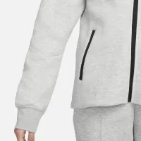 Nike Sportswear Tech Fleece Windrunner жіноча Full-Zip Толстовка з капюшоном колір сірий