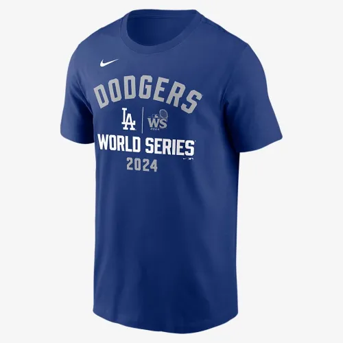 Los Angeles Dodgers 2024 World Series Authentic Collection чоловічі Nike MLB футболка блакитний