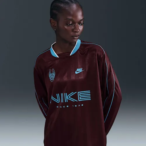Nike Sportswear женская Long-Sleeve Jersey Top цвет красный