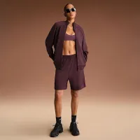 NikeSKIMS Matte Tricot женская оверсайз Full-Zip Track Куртка цвет красный