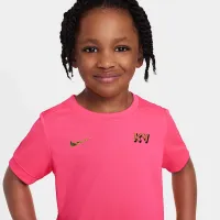 Nike Dri-FIT Kylian Mbappé Little дитячі ACD25 Short Sleeve Top and шорти комплект Pink