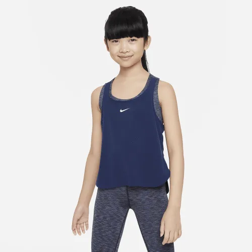 Nike Dri-FIT One Big Kids' (Girls') Training Tank Top Black
