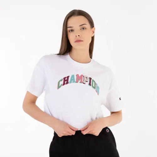 Футболка Champion Crewneck 115190-WW001 - Біла