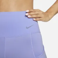 Nike Go женская Firm-Support С высокой Талией 7/8 лосины с карманамицвет фиолетовый