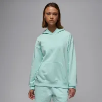 Nike Jordan Brooklyn Fleece жіноча Pullover Толстовка з капюшоном колір зелений