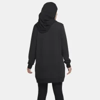 Nike Dri-FIT One женская Crew-Neck French Terry Tunic цвет черный