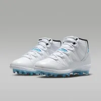Nike Jordan 11 Mid TD мужские Football Cleats цвет белый