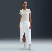 Nike Sportswear Chill Knit женская футболка цвет серый