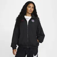 Paris Saint-Germain Essential Windrunner женская Nike Soccer Woven Куртка цвет черный