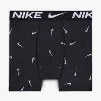 Nike Big дитячі Dri-FIT Printed труси (2 пари) колір чорний
