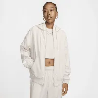 Nike Sportswear Classic Wovens жіноча Loose UV Hooded Куртка колір коричневий