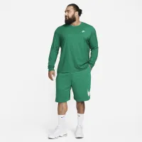 Nike Sportswear Club Men's Long-Sleeve T-Shirt Green