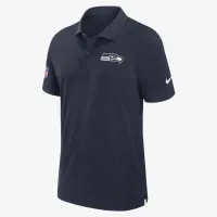 Seattle Seahawks Sideline чоловічі Nike Dri-FIT NFL Polo блакитний