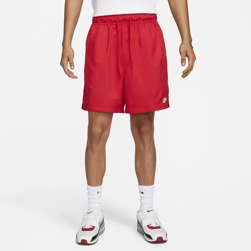 Nike Club мужские Woven Flow шорты цвет красный