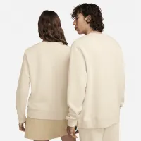 Nike Sportswear Club Fleece женская Crew-Neck свитшот цвет коричневый