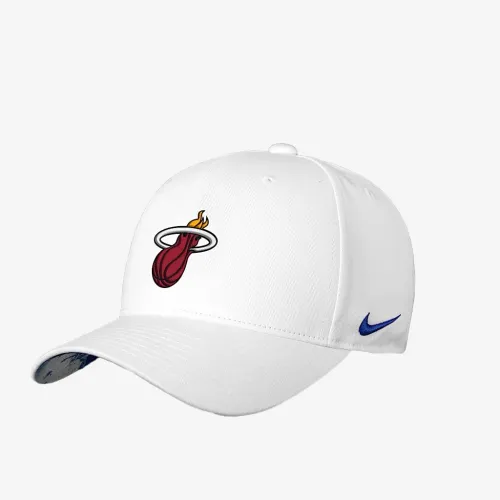 Miami Heat Rise Nike NBA Adjustable Cap колір білий