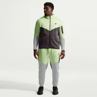 Nike Tech мужские Fleece Joggers цвет зеленый